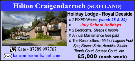 Hilton Craigendarroch - £5000