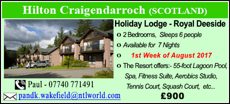 Hilton Craigendarroch - £900