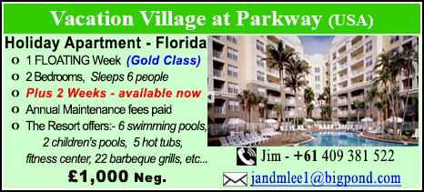 Vacation Village at Parkway - £1000