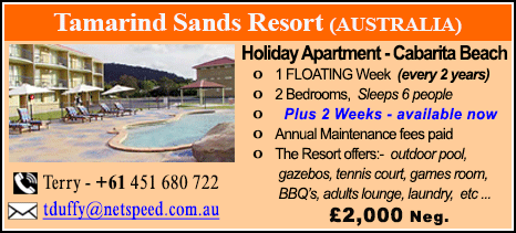 Tamarind Sands Resort - &pound;2000