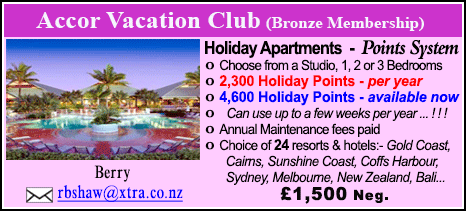Accor Vacation Club - &pound;1500